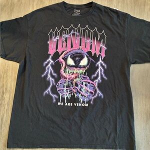 Marvel Venom Black and Purple Tee